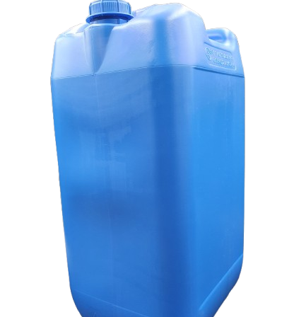 Niebieski pojemnik na wodę 30L +nowy kranik plastikowy w korku